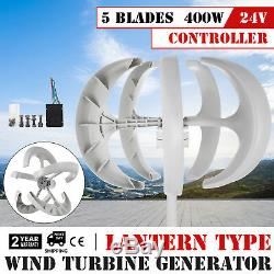 400W 24V White Lanterns Wind Turbine Generator Clean Energy Home power HighPower
