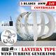 400w 24v White Lanterns Wind Turbine Generator Clean Energy Home Power Highpower