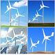 400w 3 Blades Ac12v Wind Turbine Generator Kit With Power Charge Controller Us
