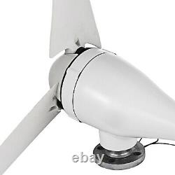 400W 3 Blades Wind Turbine Generator With Power DC 24V Charge Controller Windmill