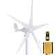 400w Dc 12v 5 Blades Wind Turbine Generator With Charger Controller Home Power