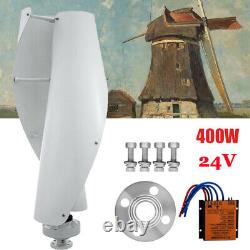 400W DC 24V Wind Turbine Generator Kit with Charge Controller Windmill Power USA