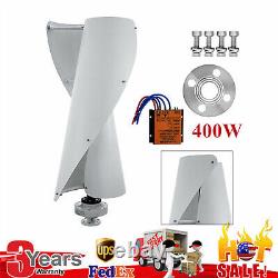 400W Helix Maglev Axis Wind Turbine Generator Vertical Windmill with Controller