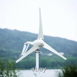 400W Horizontal Wind Turbine Generator 24V 3 Blades Windmill
