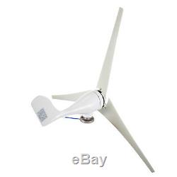 400W Max Power DC 12V Wind Turbine Generator Kit With Charge Controller 3 Blades