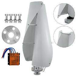 400W Portable Vertical Wind Turbine Generator 2 Blades Charge Controller 12V Kit