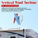 400w Vertical Axis Wind Turbine Generator Ac 12v Controller Home Windmill Kit