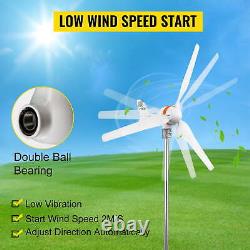 400W Wind Turbine Generator 12V/AC Wind Turbine Kit withWind & Solar Controller US
