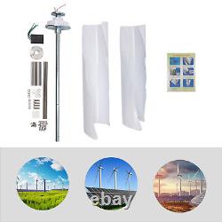 400W Wind Turbine Generator 2 Blades Vertical Axis Wind Power Controller DC 24V