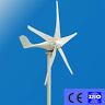 400w Wind Turbine Generator Dc 12v 24v 3/5 Blade With Windmill Charge Controller