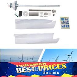 400W Wind Turbine Generator Kit 2 Blades Charger Controller Windmill Power DC24V