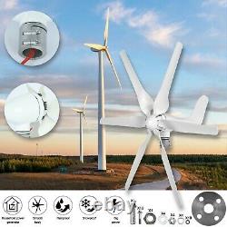 400W Wind Turbine Generator Kit DC 24V 6 Blades With Charger Controller