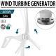 400w Wind Turbine Generator Kit Windmill Dc 24v Charger Controller 3 Blades