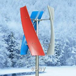 400w Helix maglev Axis Vertical Turbine Wind Generator&Controller 3 Spiral Blade