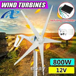 4200W 5 Blade Windmill Wind Turbine Generator Kit AC 12V Home Power WithController