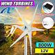 4200w 5 Blade Windmill Wind Turbine Generator Kit Ac 12v Home Power Withcontroller