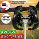 4200w Dc 12v 4 Blades Wind Turbine Generator Vertical Axis Home Power Engery