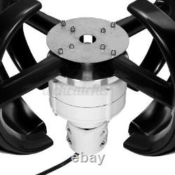4200W DC 12V 4 Blades Wind Turbine Generator Vertical Axis Home Power Engery