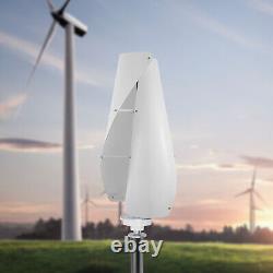 4500W Vertical Axis Wind Power Turbine Generator Controller Home Windmill Kit US