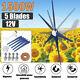 4500w Wind Turbines Generator Horizontal Wind Generator 5 Blades 12v Wind New