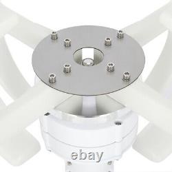 4KW Max 12V Vertical Axis 4Blades Rotor Lantern Windmill Generator Clean Energy