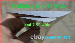 5 Aluminum blade blanks WindSeeker Southwest 501 505 VAWT vertical 42X2.5