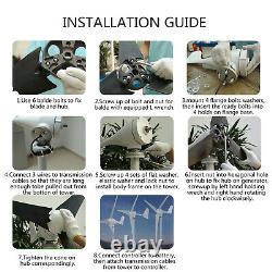 5 Blades/10000W Max Power 12V Wind Turbine Generator Kit With Charge Controller