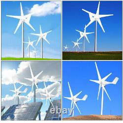 5 Blades 24V 10000W Wind Turbines Generator Horizontal With Charger Controller