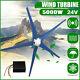 5 Blades 5000w Wind Turbine Generator Unit Dc 24v With Power Charge Controller Usa