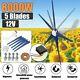 5 Blades 8000w Wind Turbine Generator Unit Dc 12v W. Power Charge Controller Usa