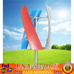 500W DC 24V Wind Turbine Generator Kit with Charge Controller Windmill Power USA