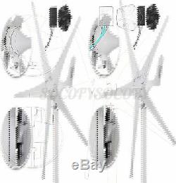 5200W Max Power 5 Blades DC 12V Wind Turbine Generator Kit With Charge Controlle