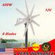 600w 8 Blades Wind Turbine Generator Kit With Charge Controller Windmill Power