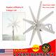 600w 8 Blades Wind Turbine Generator Kit With Charge Controller Windmill Power