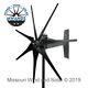 7 Blade 1600 Watt Sealed Wind Turbine Black Blades Missouri Wind And Solar