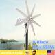 8-blade Wind Turbine Generator With Charger Controller For Home Power Max. 650w