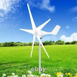 8000W 5 Blade Wind Turbine Generator Kit AC24V Wind Power With Charge Controller