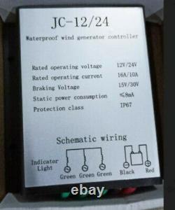 8000W 5 Blades Max Power Wind Turbines Generator with12V 400W Charge Controller