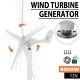 8000w Max Power 5 Blades Dc 12v Wind Turbine Generator Kit W Charge Controller