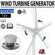 8000w Wind Turbine Generator Unit 5 Blades With Dc 12v Power Charge Controller