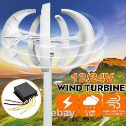 800W 12V/24V Lantern Wind Turbine Windgenerator Vertikale Turbine Generator Kit