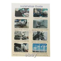 800W 12V 3 Blade Wind Turbine Generator Windmill Home Power With Charge Controller