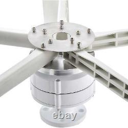 800W 24V 5 Blade Wind Turbine Generator Vertical Axis Unit with Charge Controller