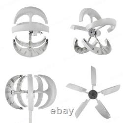 800W 24V 5 Blades Vertical Power Wind Turbine Generator Power Windmill withCharger