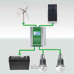 800W MPPT Wind Solar Turbine Generator Charger Controller 12V/24V