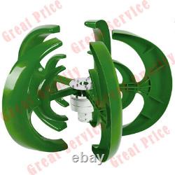 800W Vertical Axis Wind Turbine Generator Home Windmill with 12V Controller Kit