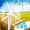 9000w 12-24v Wind Turbine Generator 5 Blades With Charge Controller
