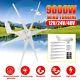 9000w 12v 6 Blades Wind Turbine Efficient Generator Home Power Windmill Energy