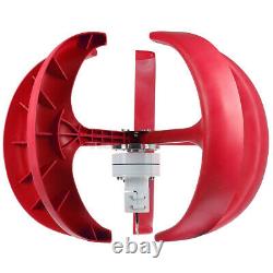 9000W 5 Blades Wind Turbine Generator 24V Lantern Windmill Charge Q W