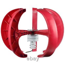 9000W 5 Blades Wind Turbine Generator 24V Lantern Windmill Charge Q W
